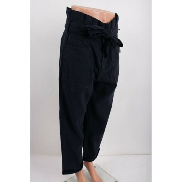 Joes Jeans Womens Paperbag Pants Trousers Cropped - Picture 4 of 12